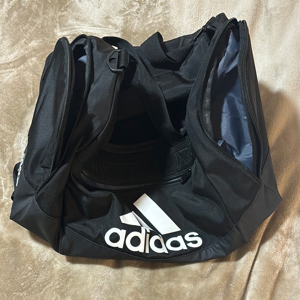 Adidas Black Duffel Bag for Men